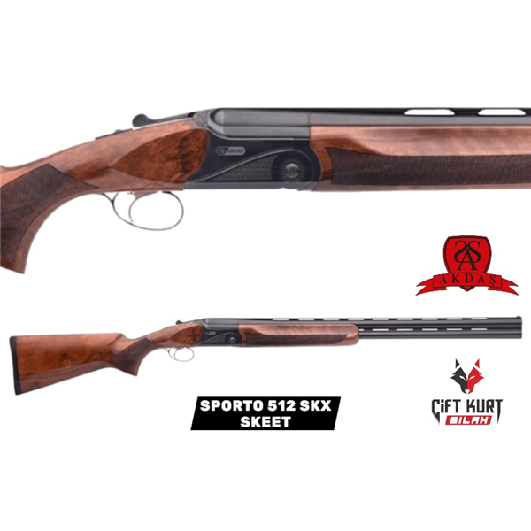 AKDAŞ SPORTO 512 SKX SKEET SÜPERPOZE YİVSİZ ATIŞ TÜFEĞİ